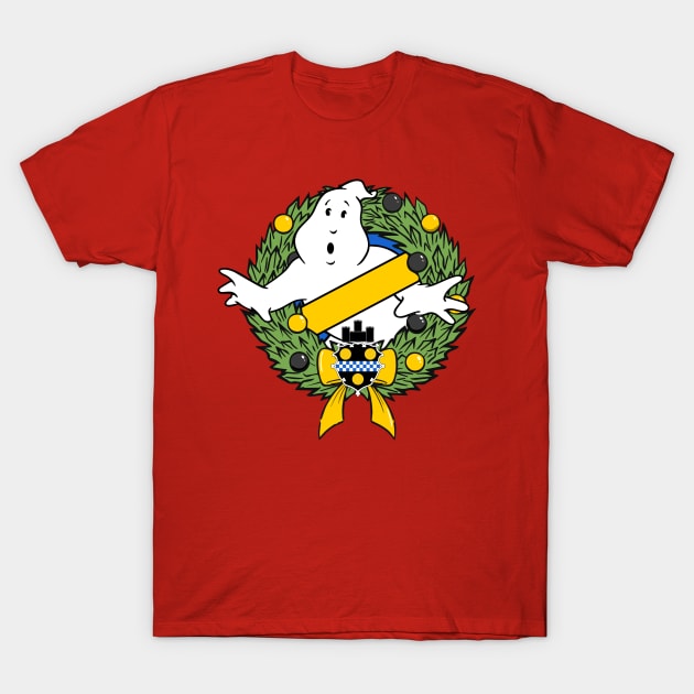 SCGB Holiday Logo T-Shirt by Steel City Ghostbusters